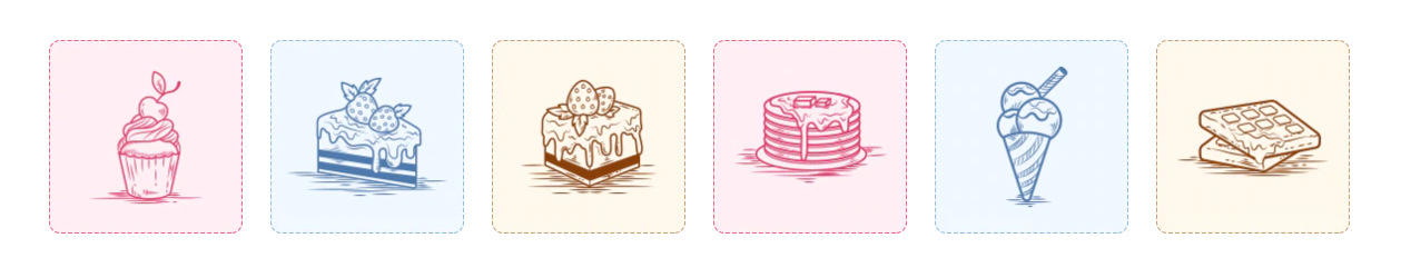 Cakes Banner Collection Section