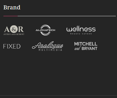 Cakes Footer Brands Section