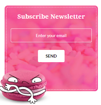 Sweets Sidebar Newsletter Section